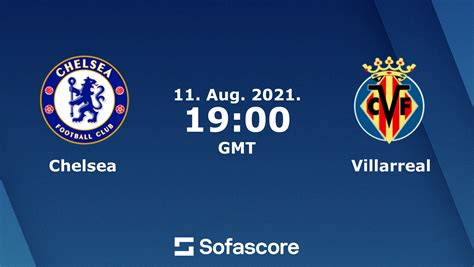 Chelsea vs Villarreal live score, H2H and lineups .
